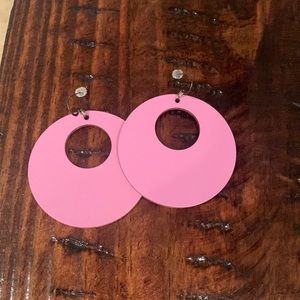 Nickel & Suede Earrings